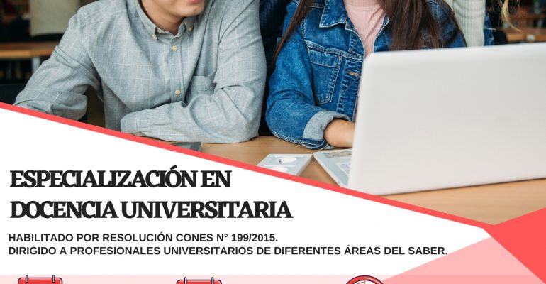 ESPECIALIZACIÓN EN DOCENCIA UNIVERSITARIA - 1