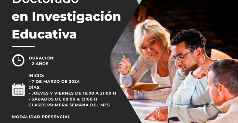 Doctorado en investigacion educativa