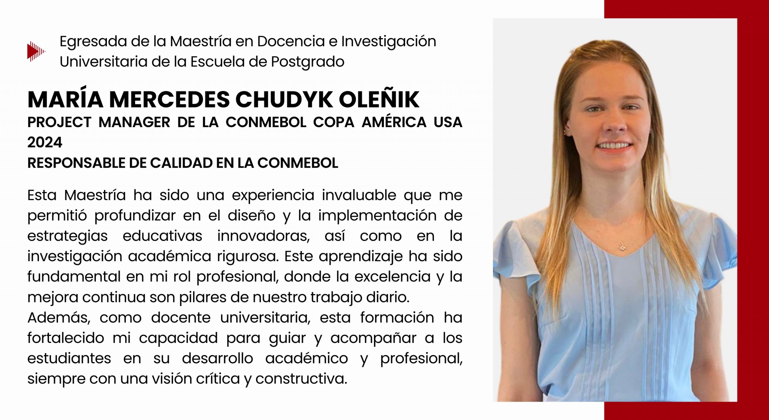 María Mercedes Chudyk Oleñik